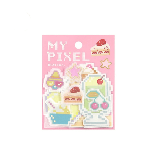 BGM My Pixel Writable Memo Sticker Pack, Sweets - Dream Beam