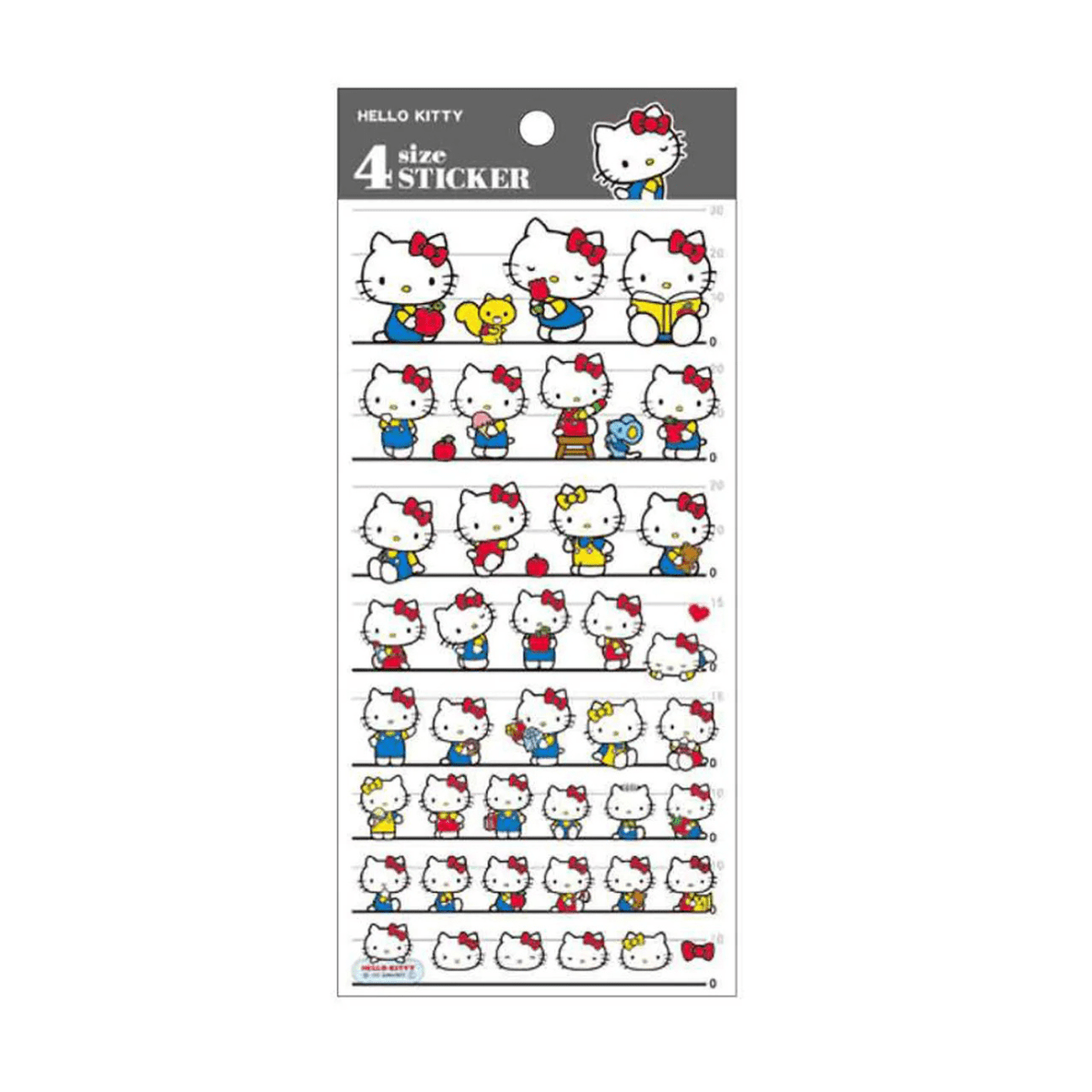 Kamio Japan Hello Kitty Multi-Size Sticker Sheet - Dream Beam