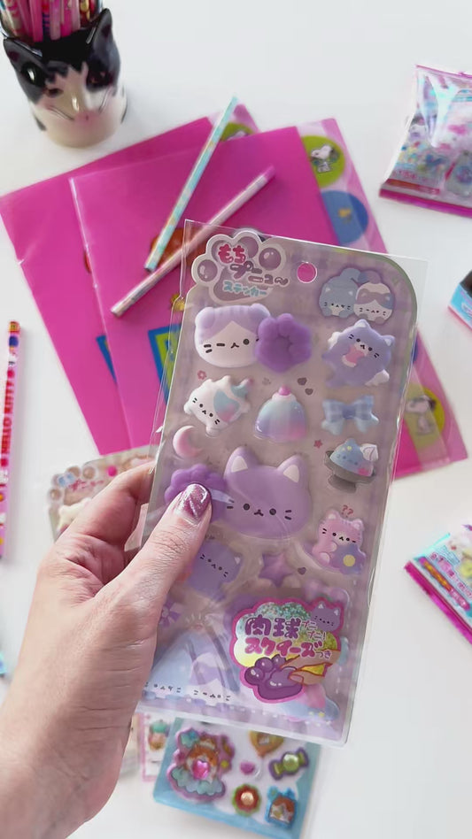CRUX Sticker Sheet with Squishy Cat Paws